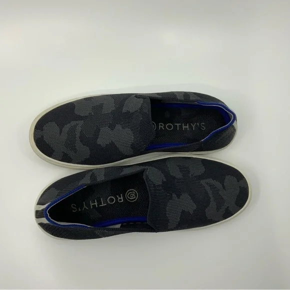 ROTHY’S grey‎ animal print loafers. - Picture 10 of 16